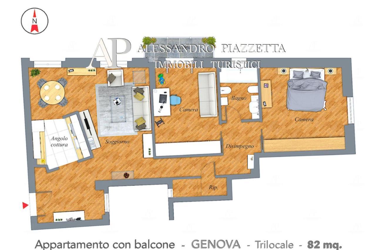 Apartamento Casa RI al MARE Génova Exterior foto